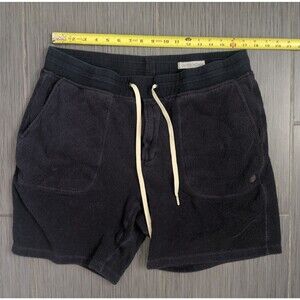 Outerknown Shorts Terry Cloth Navy Blue XL Terry Sweatshorts